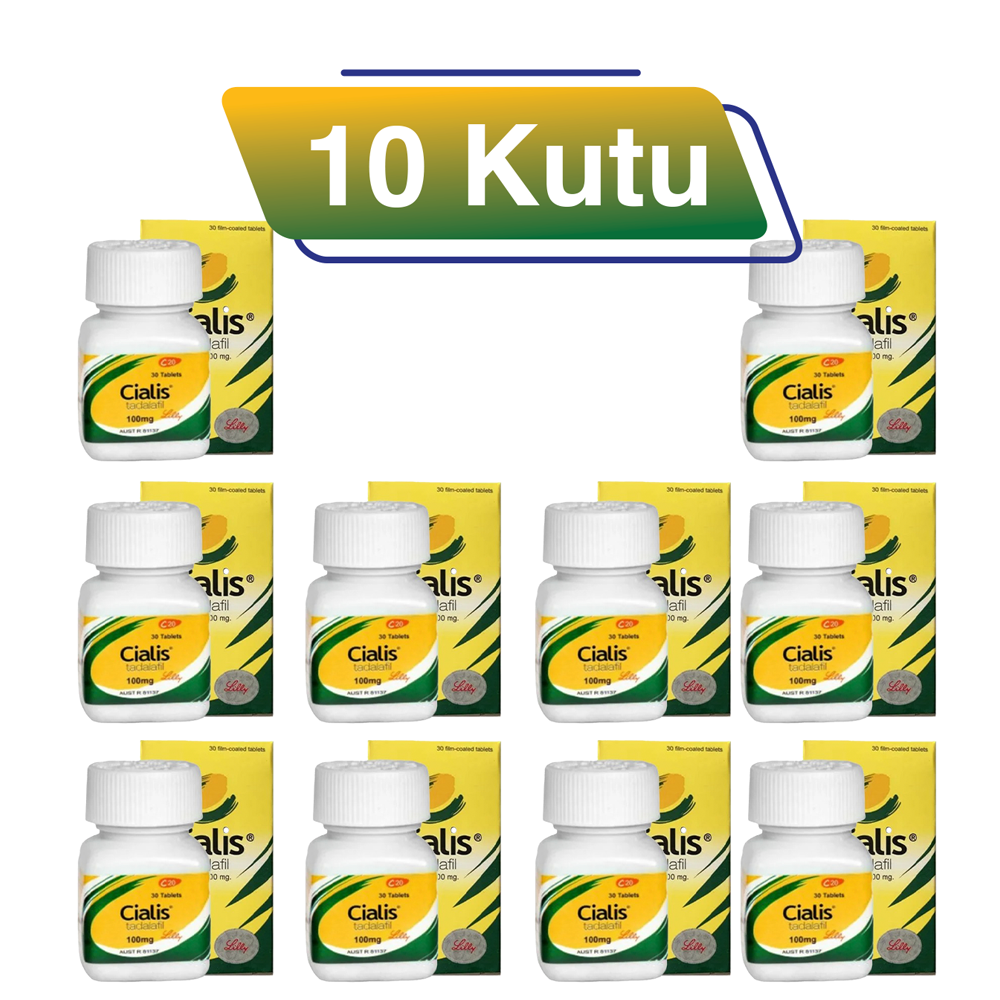 Cialis 100 Mg 30’lu Tablet 10 Kutu – Cinsel Performans Artırıcı