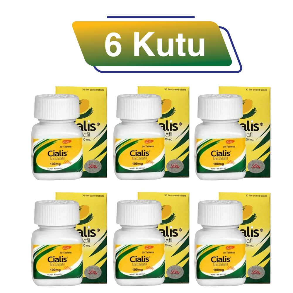 Cialis 100 Mg 30’lu Tablet 6 Kutu – Cinsel Performans Artırıcı