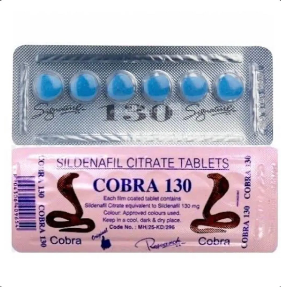 Cobra 130 Mg 6’lı Mavi Hap – Cinsel Performans Artırıcı