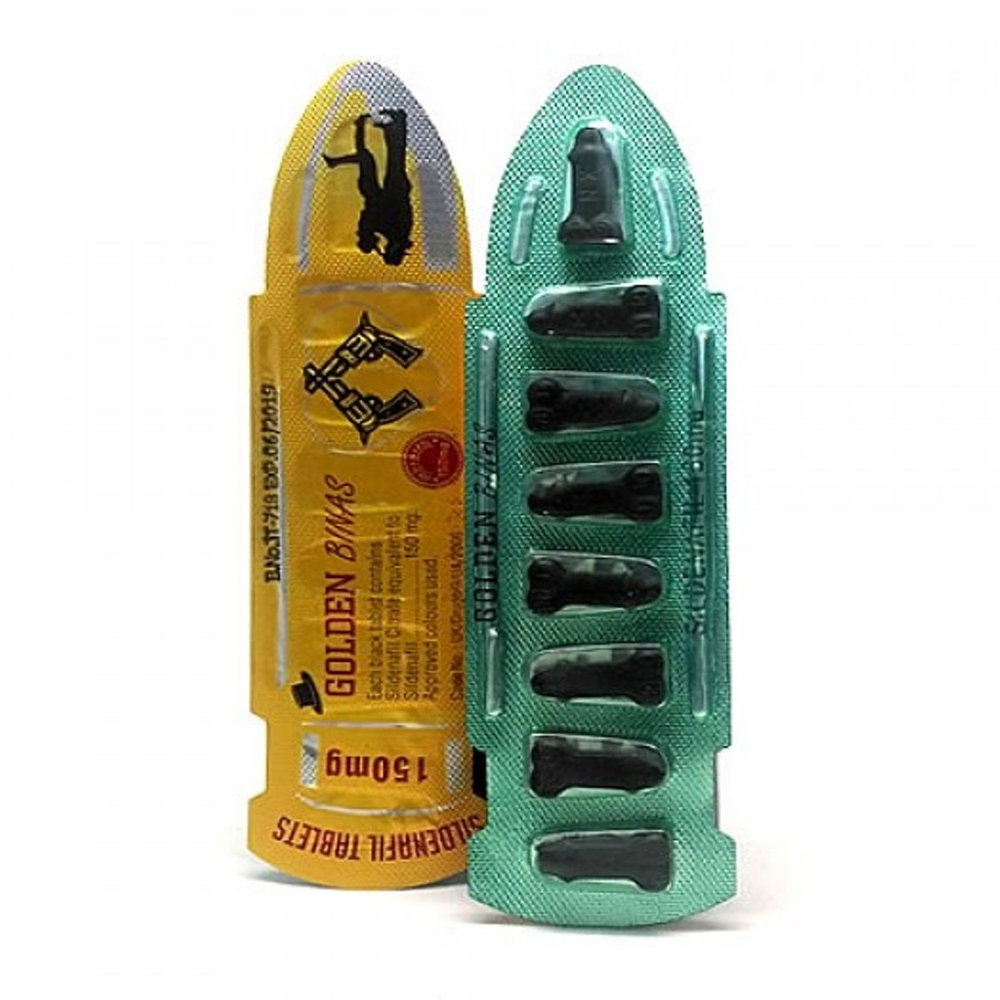 Golden Binas 150 Mg Ereksiyon Sağlayıcı – Cinsel Performans Artırıcı